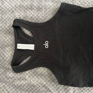 ALO Yoga Charcoal Tank Top